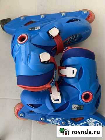 Детские ролики, шлем, набор защиты, сумка, чехлы Краснодар - изображение 1