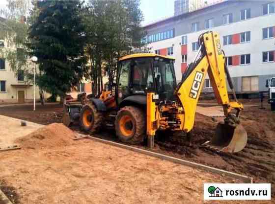 Услуги экскаватора погрузчика 3 CX Линда