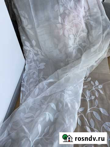 Очень нежный белый тюль Сочи - изображение 1