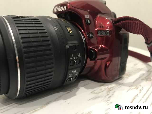 Зеркальный фотоаппарат nikon d3100 Новороссийск - изображение 1