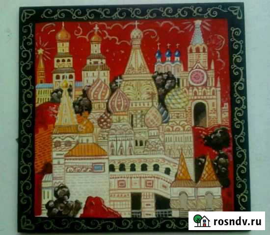 Лаковая миниатюра. Москва. Хохлома Электроизолятор - изображение 1