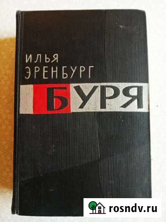 Илья Эренбург, роман Буря Серпухов - изображение 1