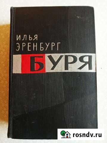 Илья Эренбург, роман Буря Серпухов - изображение 1