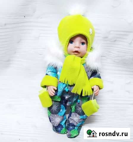 Зимний комплект одежды для беби борн Барнаул - изображение 1