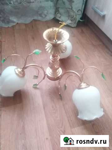 Люстра потолочная бу Черногорск - изображение 1