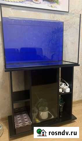 Аквариум с тумбой бу Старый Оскол - изображение 1