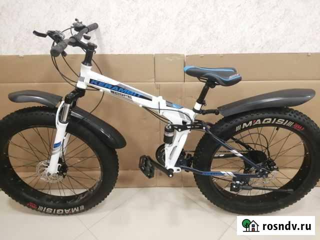 Горный велосипед складной Фэтбайк wolfs fang Оренбург - изображение 1