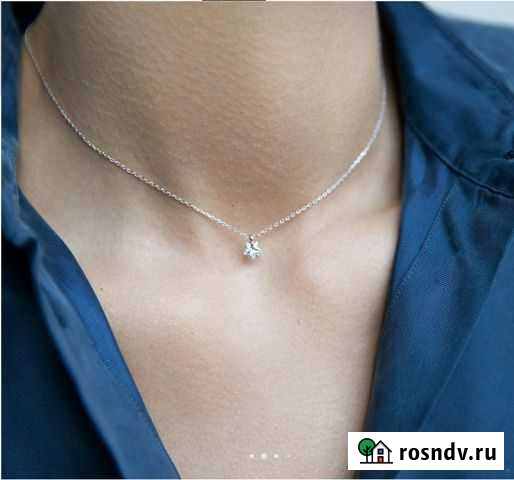 Новое колье из серебра 925 Звезда 35см Нижний Новгород - изображение 1