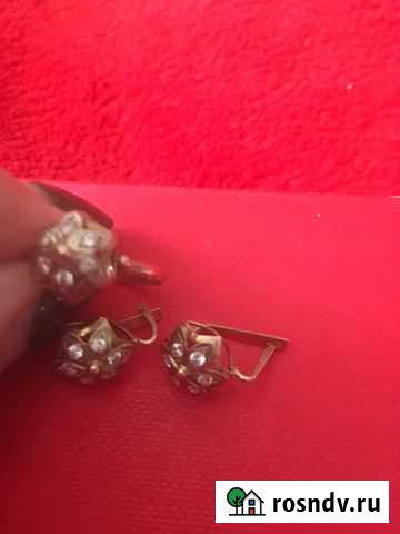 Золотые серьги Ефремов - изображение 1