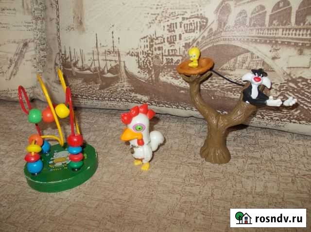 Игрушки 3 шт. пакетом лабиринт, петух, дерево Оренбург - изображение 1