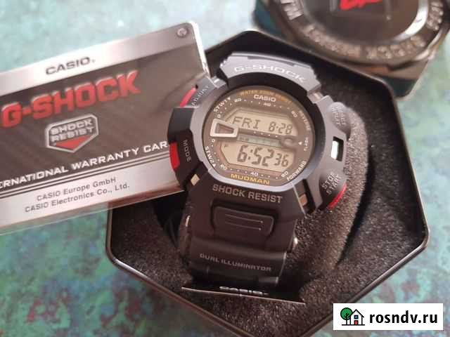 Новые часы casio mudman 9000 Нижний Новгород - изображение 1