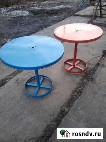 Стол металлический круглый Чита - изображение 1