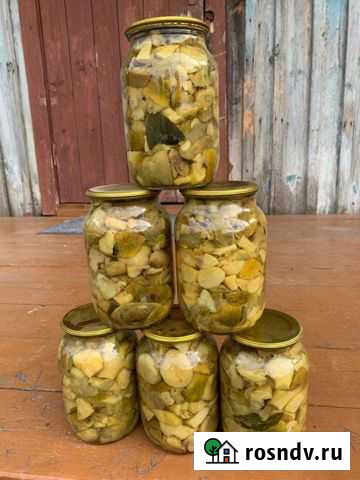 Клюква, брусника замороженные, гриб белый сушёный Гусь-Хрустальный - изображение 1