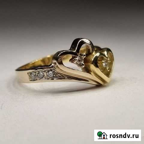Золотое кольцо с бриллиантами Владикавказ - изображение 1