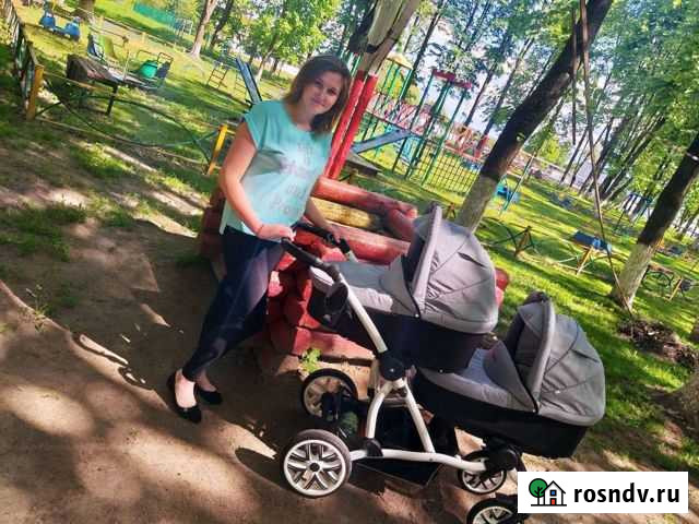 Коляска 2 в 1 для двойни bebetto 42 Мглин - изображение 1