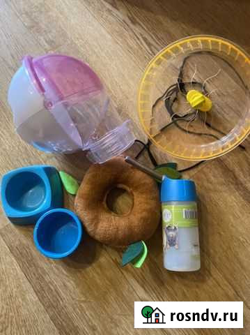 Посуда и игрушки для хомяка Строитель - изображение 1