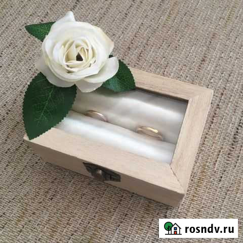 Шкатулка для обручальных колец Саратов - изображение 1