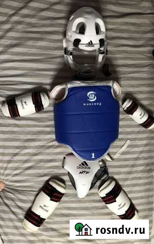 Защита для тхэквондо S, дабок рост 130 Нижнекамск - изображение 1