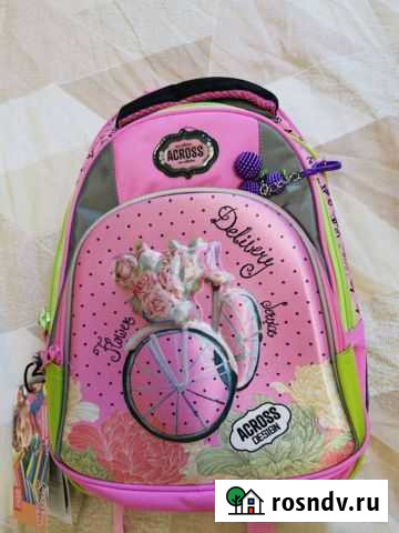 Школьный ортопедический рюкзак для девочки Across Ростов-на-Дону - изображение 1