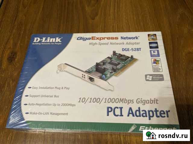 Сетевая карта D-Link DGE-528T Рославль - изображение 1