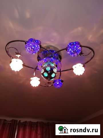 Люстра потолочная с пультом ду вращающаяся Саранск - изображение 1