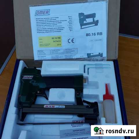 Пневматический скобозабивной инструмент Omer Старая - изображение 1