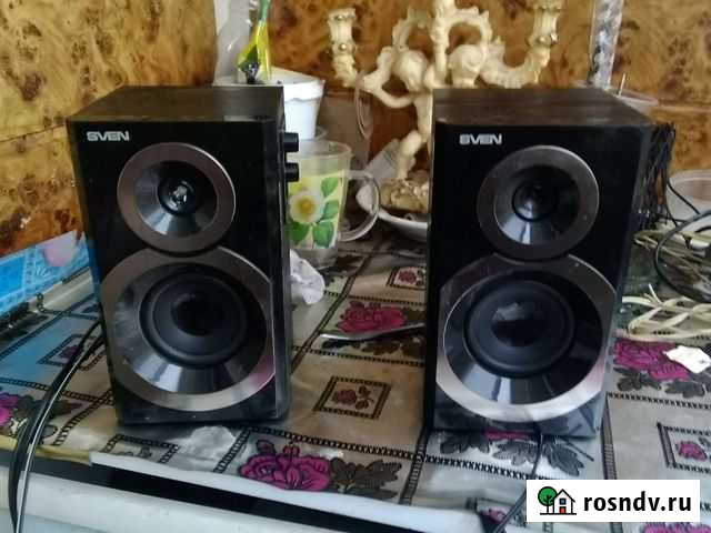 Колонки для компьютера sven Гусь-Хрустальный - изображение 1