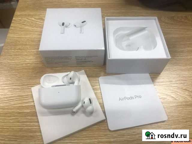 Беспроводные наушники airpods pro Йошкар-Ола - изображение 1