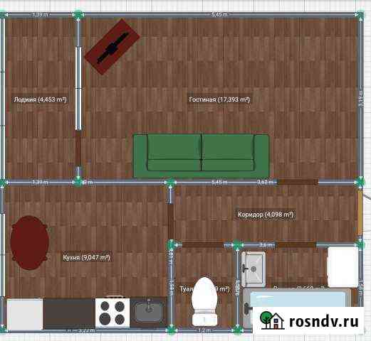 1-комнатная квартира, 34 м², 4/5 эт. на продажу в Слободском Слободской