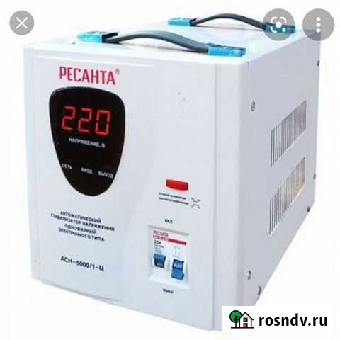 Стабилизатор напряжения 5000 ресанта Ангарск - изображение 1