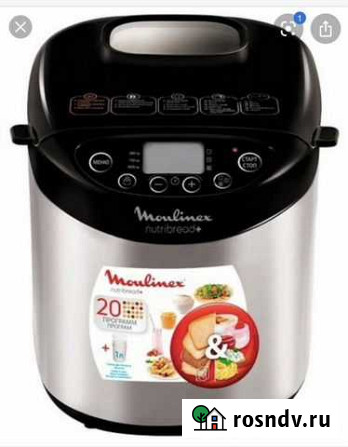 Хлебопечка moulinex Красногорск - изображение 1