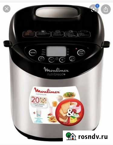 Хлебопечка moulinex Красногорск - изображение 1