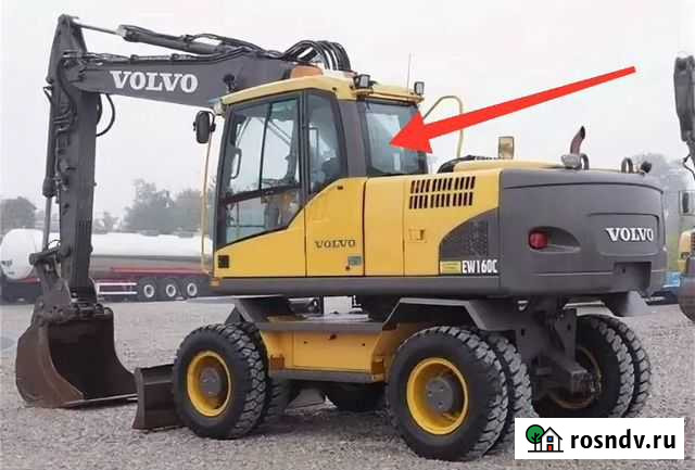 Стекло заднее на экскаватор Volvo ew 140,160 Обнинск - изображение 1