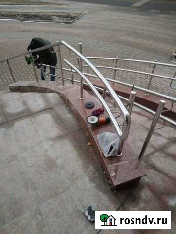 Поручни и нержавеющей стали Ступино - изображение 1