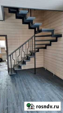 Лестницы на металлическом каркасе Новосибирск - изображение 1