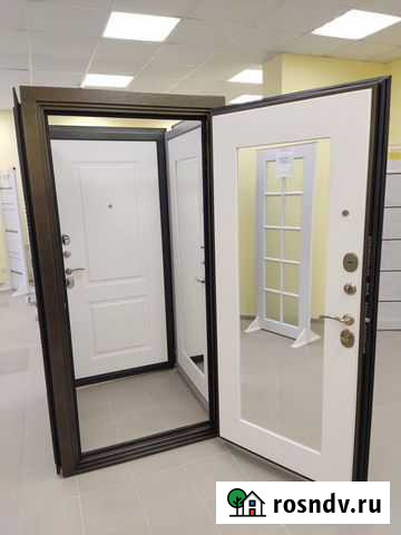 Дверь входная с зеркалом Медведево - изображение 1