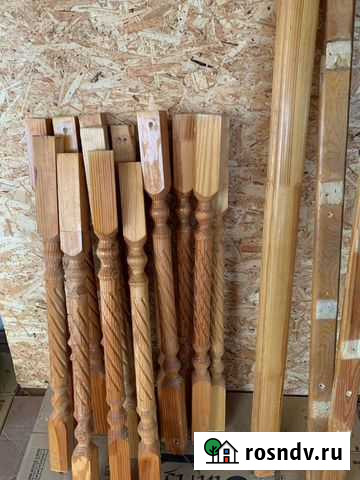 Балясины деревянные бу Высоковск - изображение 1