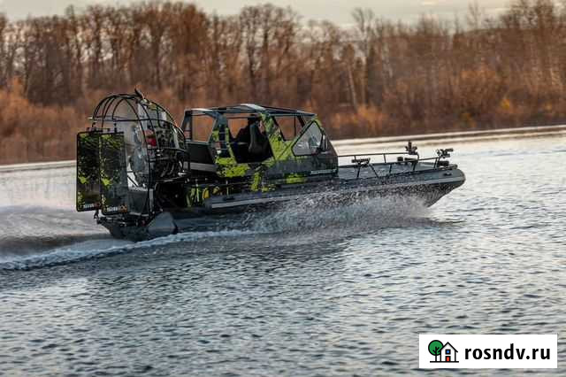 Аэролодка SibEX Tourist 300 л.с с пробегом Завод Выборг - изображение 1