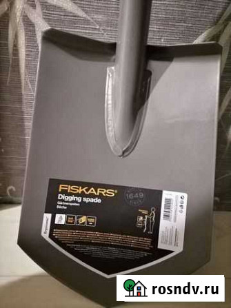Лопата fiskars ergonomic Нижний Тагил - изображение 1