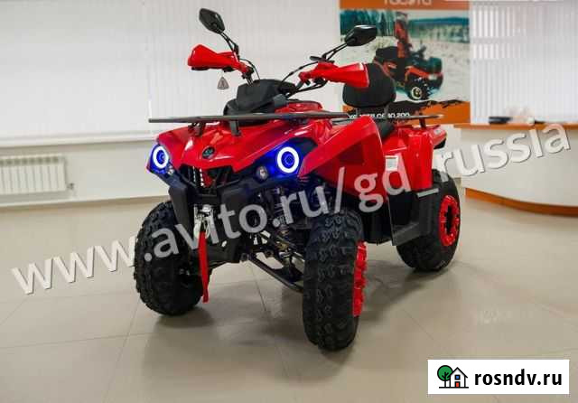 Квадроцикл Sharmax 280 Hummer красный Якутск - изображение 1
