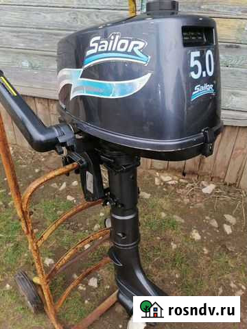 Продаю лодочный мотор Sailor 5 л.с 2014 года, 2-та Суздаль - изображение 1