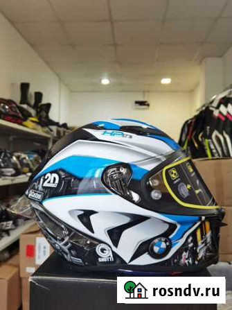 Шлем AGV Pista GP R BMW HP4 карбоновый Мосрентген - изображение 1