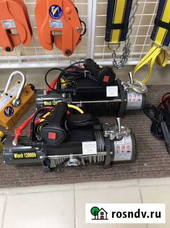 Автомобильные лебедки 5443кг 12V Новые Таганрог - изображение 1
