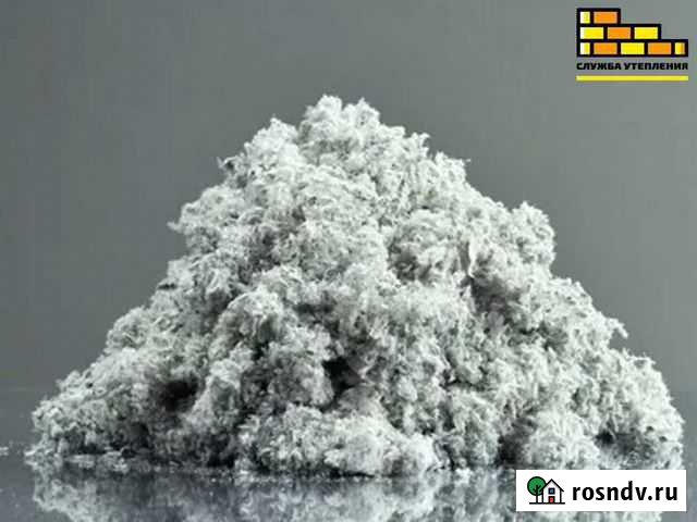 Утеплитель эковата для утепления крыши (мансарды) Семилуки - изображение 1