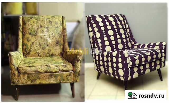 Перетяжка мягкой мебели Ишим - изображение 1