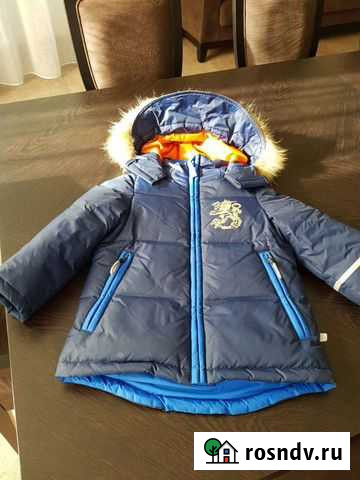 Пуховик Nels для мальчика 110 Москва - изображение 1