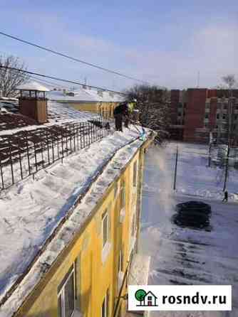 Чистка кровли от снега Санкт-Петербург