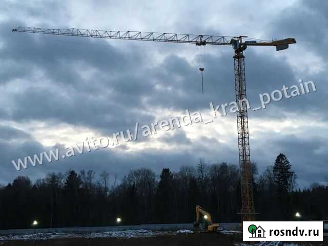 Аренда башенных кранов Potain г.п. 6-8 тонн Ярославль - изображение 1