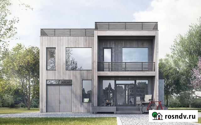 Модульный растущий дом, 2 этажа (100 м2) под ключ Новосибирск - изображение 1