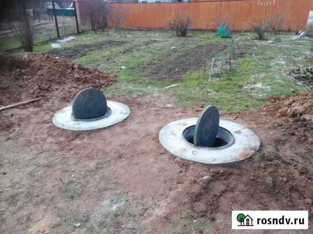 Колодец септик выгребная яма траншея Шилово - изображение 1